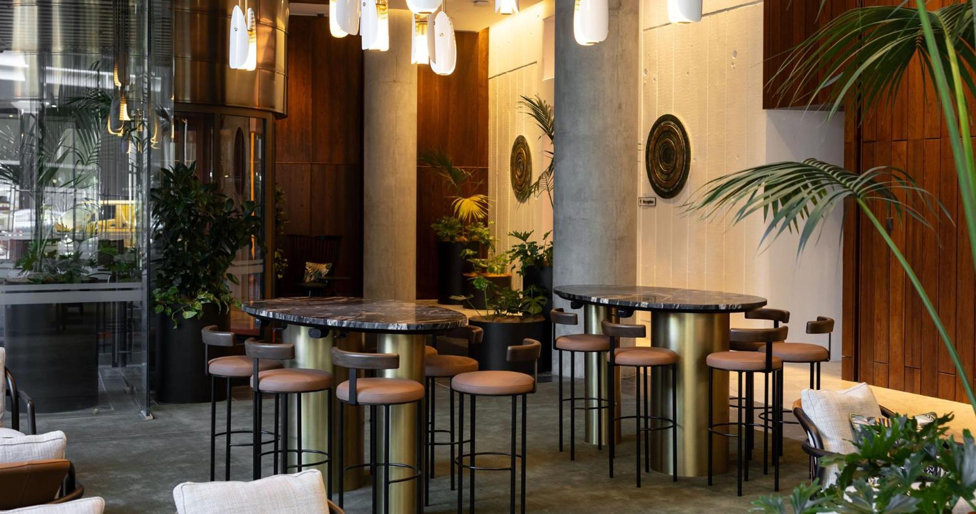Horizon By Skycity โอ๊คแลนด์ ภายนอก รูปภาพ The interior of the restaurant