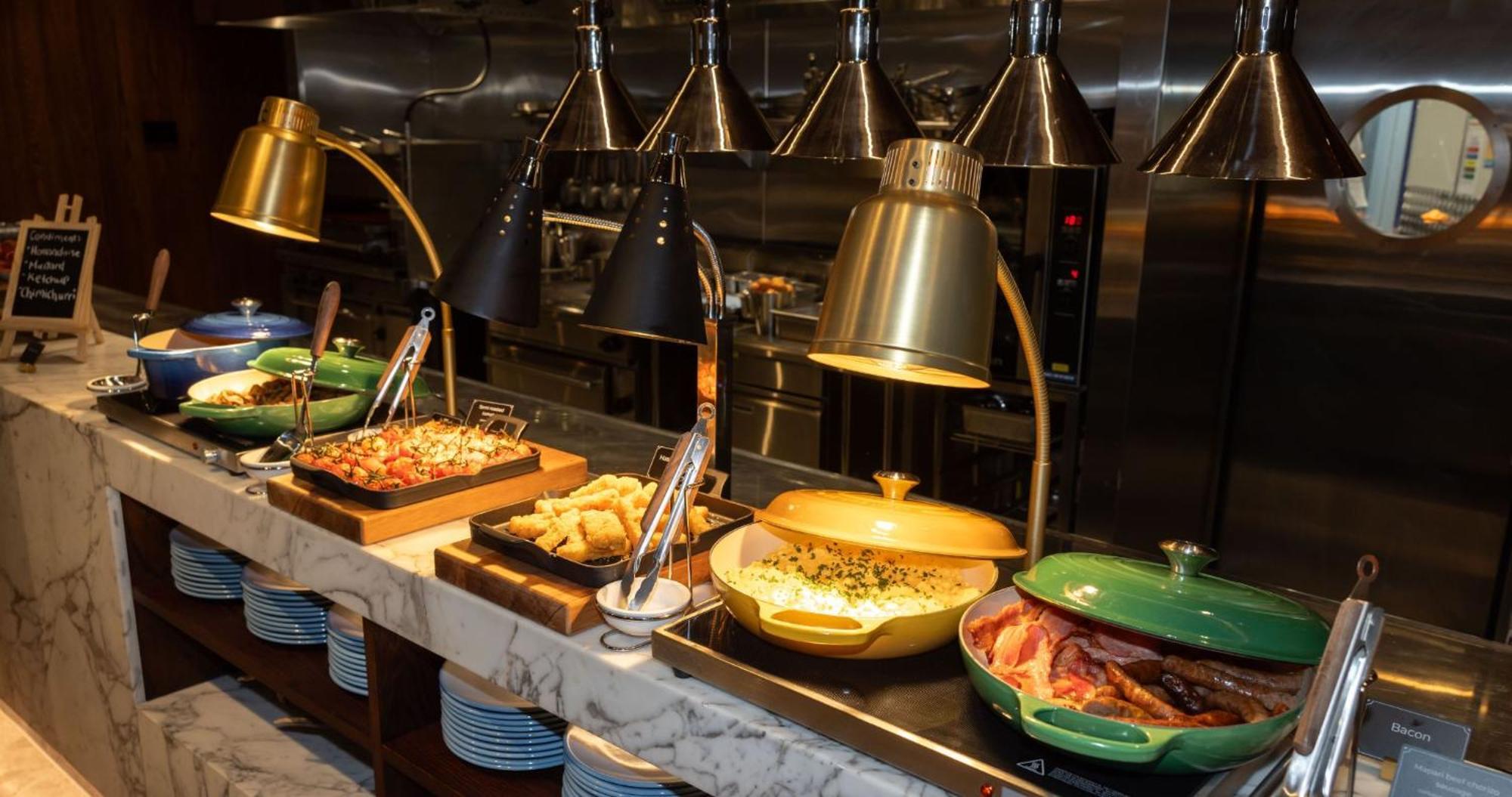 Horizon By Skycity โอ๊คแลนด์ ภายนอก รูปภาพ A chafing dish buffet